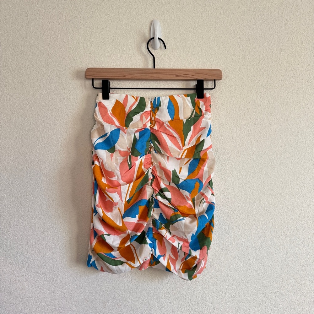 Hello Molly Ruched Bodycon Skirt - Picture 4 of 5